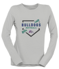 Waukegan Bulldogs Softball #2 Women's Premium LS T-Shirt