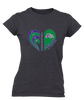 Waukegan Bulldogs Heart Track Women's Premium SS T-Shirt