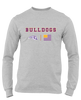 Wauconda Bulldogs Team Colors Flag Men's Premium LS T-Shirt