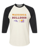 Wauconda Bulldogs Spirit Flag Men's Baseball T-Shirt