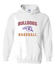 Wauconda Bulldogs Baseball #1 Men's Hoodie