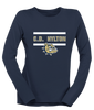 C.D. Hylton Bulldogs Mascot #4 Women's Premium LS T-Shirt