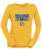 C.D. Hylton Bulldogs Nation #1 Women's LS T-Shirt