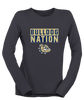 C.D. Hylton Bulldogs Nation #1 Women's LS T-Shirt