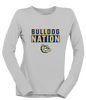 C.D. Hylton Bulldogs Nation #1 Women's LS T-Shirt