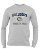 C.D. Hylton Bulldogs Track & Field Men's LS T-Shirt