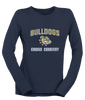 C.D. Hylton Bulldogs Cross Country Women's Premium LS T-Shirt