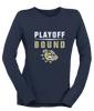 C.D. Hylton Bulldogs Playoff Bound Women's Premium LS T-Shirt