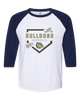 C.D. Hylton Bulldogs Baseball #2 Men's Baseball T-Shirt