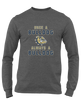 C.D. Hylton Bulldogs Once A Men's Premium LS T-Shirt