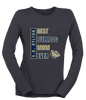 C.D. Hylton Bulldogs Best Bulldog Mom Women's Premium LS T-Shirt