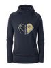 C.D. Hylton Bulldogs Heart Basketball Women's Hoodie