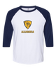 Alhambra Bulldogs Mascot #2 Men's Baseball T-Shirt