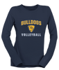 Alhambra Bulldogs Volleyball Women's LS T-Shirt