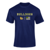 Alhambra Bulldogs Camo Flag Men's SS T-Shirt