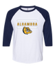 Alhambra Bulldogs Mascot #4 Men's Baseball T-Shirt