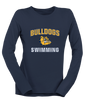 Alhambra Bulldogs Swimming Women's Premium LS T-Shirt