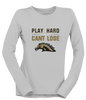 J.W. Mitchell Mustangs Play Hard, Can't Lose Women's LS T-Shirt
