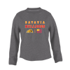 Batavia Bulldogs Spirit Flag Women's Sweatshirt
