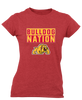 Batavia Bulldogs Nation #1 Women's Premium SS T-Shirt