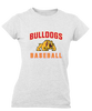 Batavia Bulldogs Baseball #1 Women's Premium SS T-Shirt