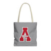 Archer High School Tigers Grey Tote Bag - Block A Logo