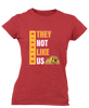 Batavia Bulldogs They Not Like Us #1 Women's Premium SS T-Shirt