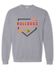 Batavia Bulldogs Baseball #2 Men's Sweatshirt