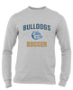 Livonia Bulldogs Soccer #1 Men's Premium LS T-Shirt