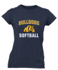 East English Bulldogs Softball #1 Women's Premium SS T-Shirt