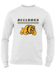 East English Bulldogs Mascot #8 Men's Premium LS T-Shirt