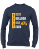 East English Bulldogs Best Bulldog Dad Men's LS T-Shirt