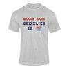 Grand Oaks Grizzlies Spirit Flag Men's Premium SS T-Shirt