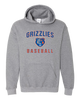 Grand Oaks Grizzlies Baseball #1 Men's Hoodie