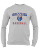 Grand Oaks Grizzlies Baseball #1 Men's LS T-Shirt