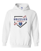 Grand Oaks Grizzlies Baseball #2 Men's Hoodie