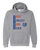 Grand Oaks Grizzlies Best Grizzly Dad Men's Hoodie