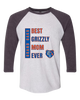 Grand Oaks Grizzlies Best Grizzly Mom Women's Baseball T-Shirt