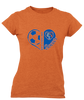 Grand Oaks Grizzlies Heart Soccer Women's Premium SS T-Shirt