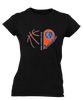 Grand Oaks Grizzlies Heart Basketball Women's Premium SS T-Shirt