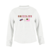 Grand Oaks Grizzlies Claw Pink Camo Flag Women's Sweatshirt