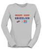 Grand Oaks Grizzlies Claw Spirit Flag Women's LS T-Shirt