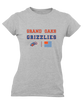Grand Oaks Grizzlies Claw Spirit Flag Women's Premium SS T-Shirt