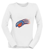 Grand Oaks Grizzlies Claw Mascot #1 Women's LS T-Shirt