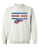 Grand Oaks Grizzlies Claw Mascot #4 Men's Sweatshirt