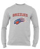 Grand Oaks Grizzlies Claw Mascot #6 Men's Premium LS T-Shirt