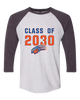 Grand Oaks Grizzlies Claw Class of 2030 Men's Baseball T-Shirt
