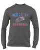 Grand Oaks Grizzlies Claw Baseball #1 Men's Premium LS T-Shirt