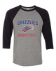 Grand Oaks Grizzlies Claw Basketball #1 Women's Baseball T-Shirt