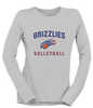 Grand Oaks Grizzlies Claw Volleyball Women's LS T-Shirt